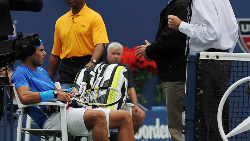 US Open: Nadal si Murray ii critica pe organizatori, dupa ce au fost fortati sa joace pe ploaie