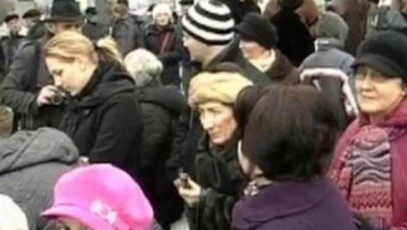 VIDEO! 300 de clujeni au protestat impotriva constructiei unui crematoriu in oras