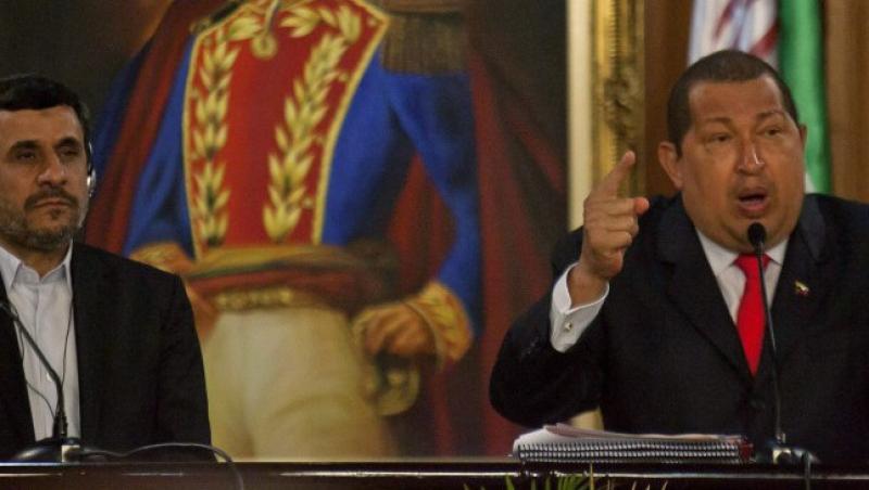 Ahmadinejad si Hugo Chavez si-au batut joc de americani: 