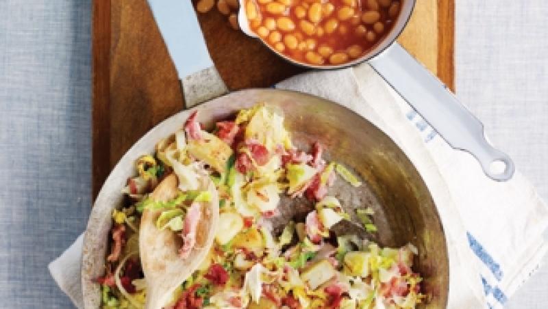 Reteta zilei: Salata de jambon si varza