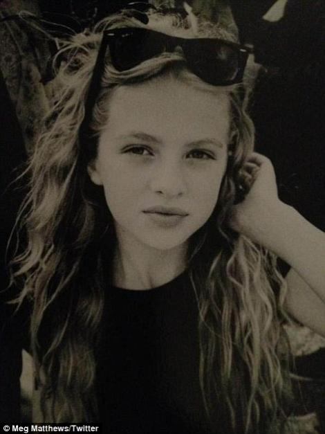 FOTO! Noua Kate Moss are doar 11 ani!