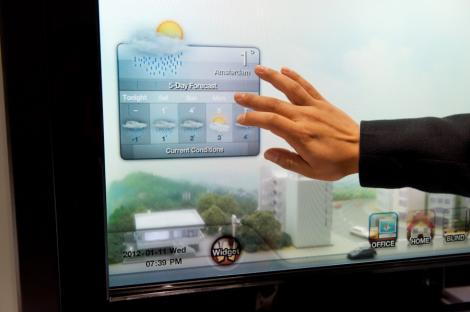 VIDEO! Smart Window - fereastra cu ecran tactil