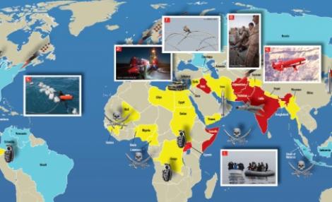 2012 - Anul conflictelor militare: Vezi HARTA celor mai fierbinţi locuri de pe Glob