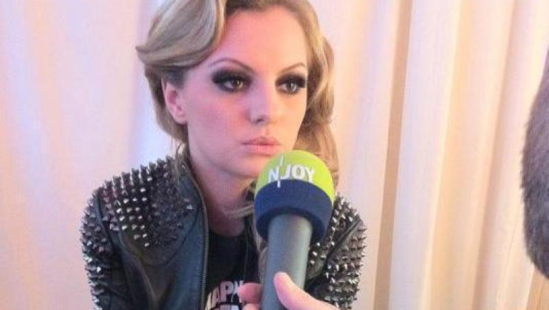 FOTO! Alexandra Stan, premiata la Gala EBBA