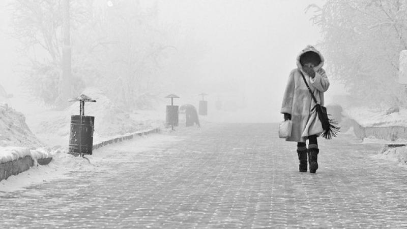 Iarna teribila in nordul Rusiei: temperaturi de -50 °C