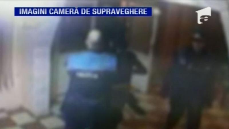 VIDEO! Femeie batuta de politisti in Vrancea