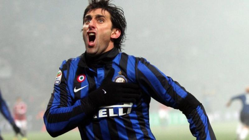 Milito a dedicat fanilor golul cu AC Milan