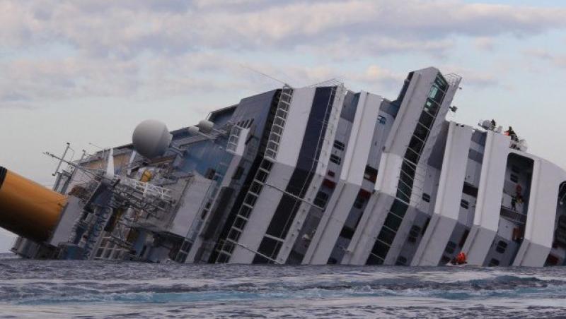 Bilantul naufragiului navei Costa Concordia: sase morti si 15 disparuti