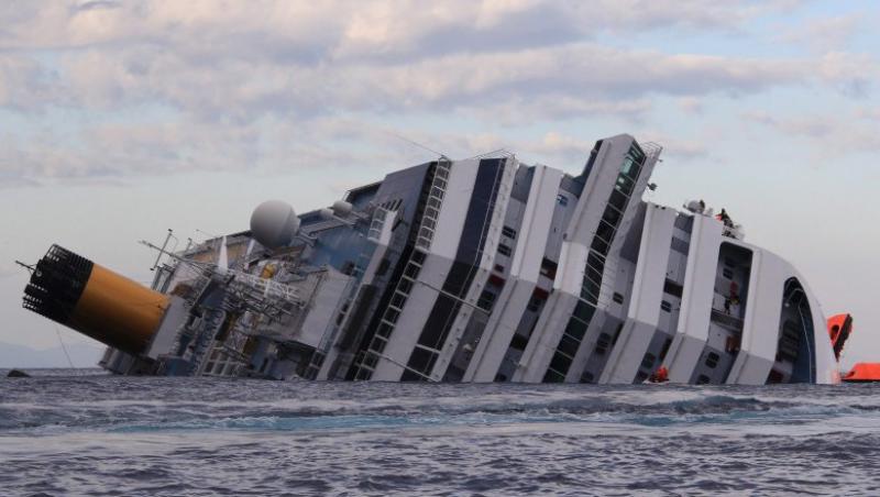 Bilantul naufragiului navei Costa Concordia: sase morti si 15 disparuti