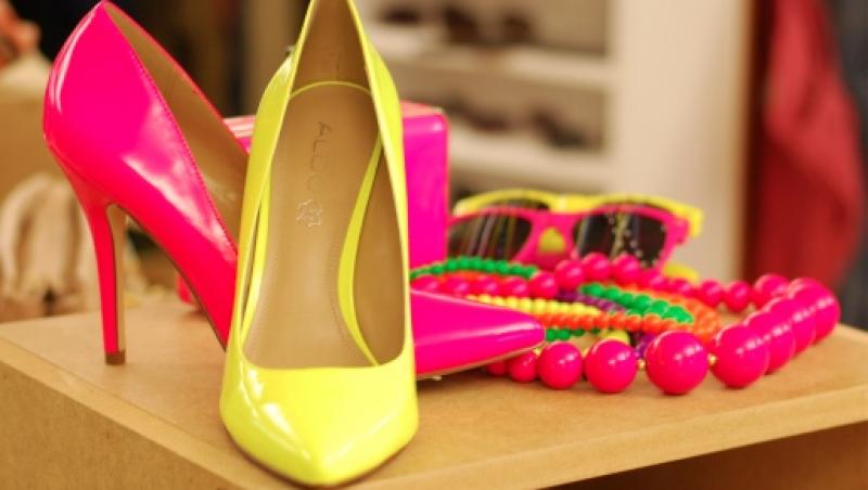FOTO! Pantofi in culori neon, trendul noului sezon