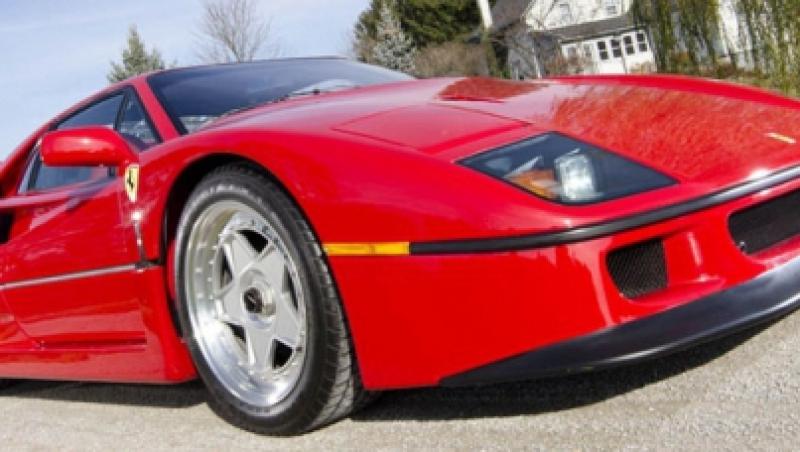 Oferta unica: se vinde un Ferrari F40 aproape nou