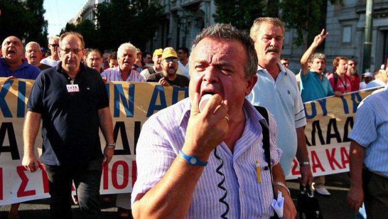 Greva generala de 24 de ore si miting de amploare in Grecia