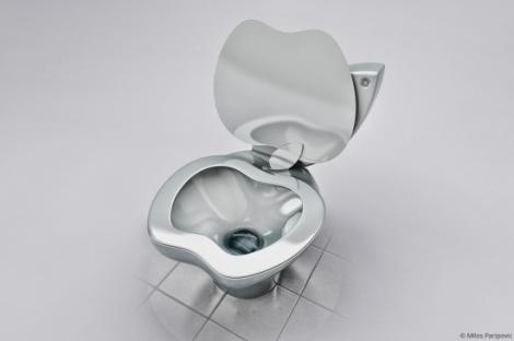 FOTO! iPoo - toaleta "personala" de la Apple