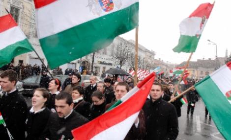 In Harghita si Covasna nu se protesteaza impotriva Puterii, dar se face miting pro Guvernul Ungariei