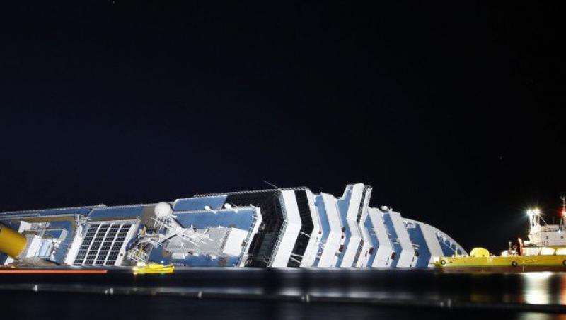 FOTO! Vezi cum se scufunda vasul Costa Concordia!