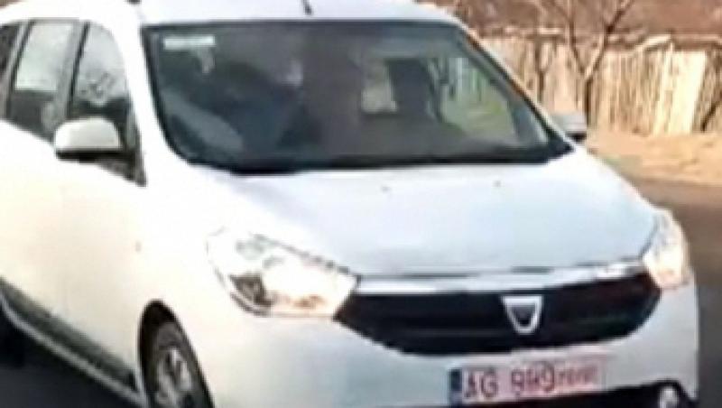 Modelul Dacia Lodgy, filmat in Romania!