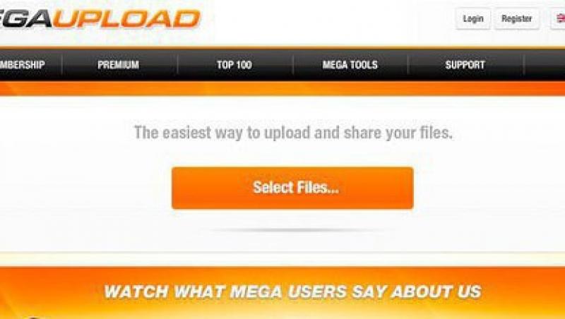 Site-ul Megaupload.com a fost inchis