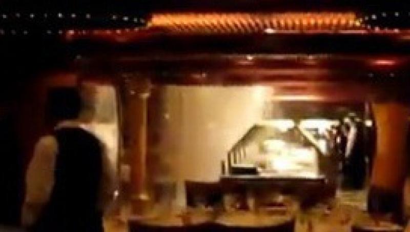 VIDEO! Imagini de pe vasul Costa Concordia, in timpul scufundarii