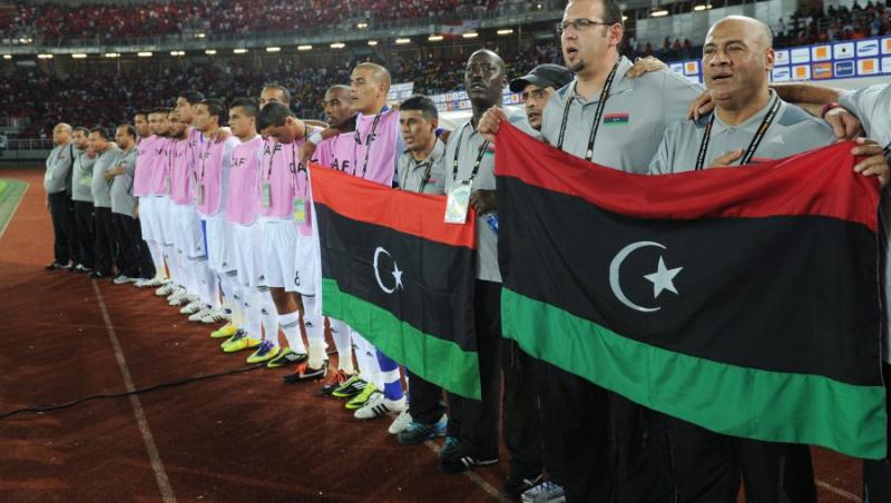 FOTO! Libienii si-au prezentat noul steag la Cupa Africii pe Natiuni