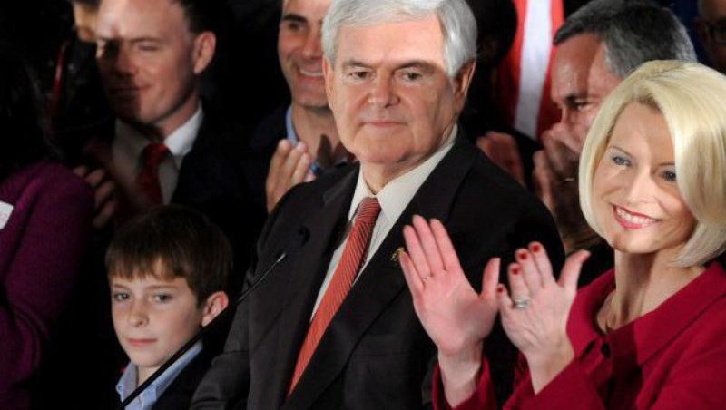 Newt Gingrich a castigat alegerile primare din Carolina de Sud