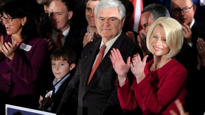 Newt Gingrich a castigat alegerile primare din Carolina de Sud