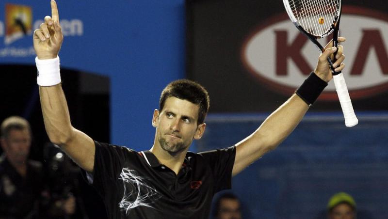 Novak Djokovic s-a calificat in sferturile de finala la Australian Open