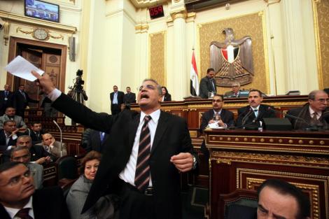 FOTO! Prima sedinta parlamentara din Egipt dupa caderea regimului Mubarak