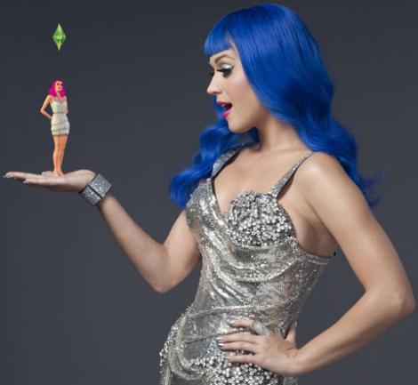 Katy Perry a devenit personaj in The Sims