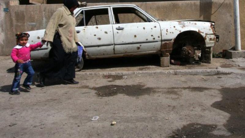 Irak: 14 morti intr-o serie de atacuri cu masini capcana
