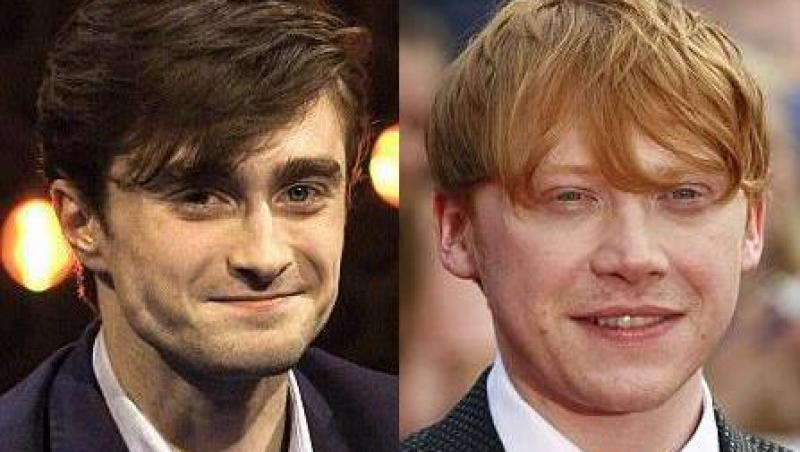 Daniel Radcliffe nu este prieten cu Rupert Grint, colegul lui din Harry Potter