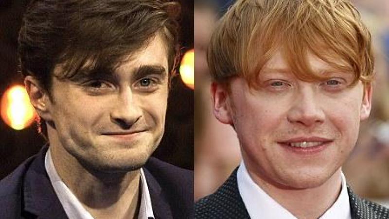 Daniel Radcliffe nu este prieten cu Rupert Grint, colegul lui din Harry Potter