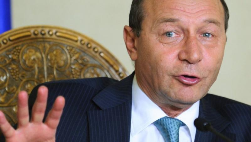 Traian Basescu, la 