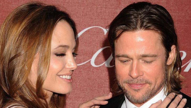 FOTO! Brad Pitt o ia de nevasta pe Angelina Jolie!