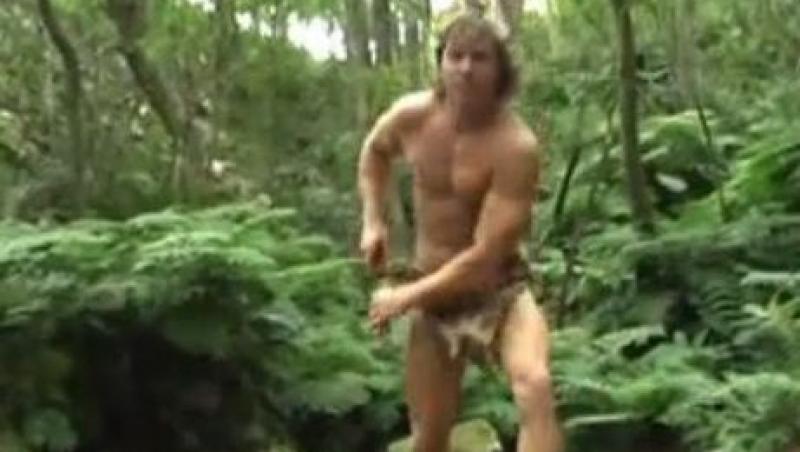 VIDEO! S-a nascut un nou Tarzan!