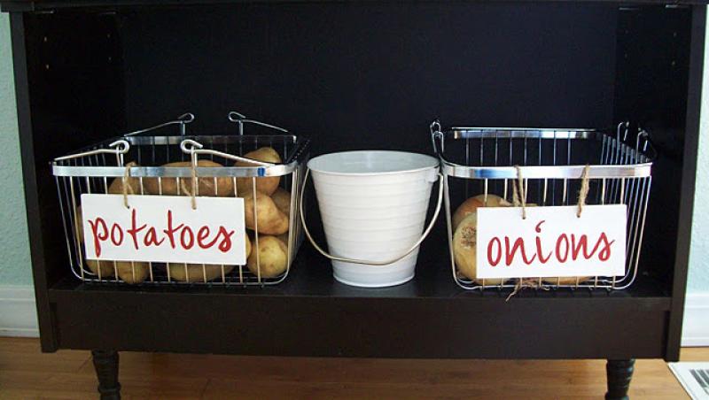 Opt idei inedite pentru organizarea bucatariei mici