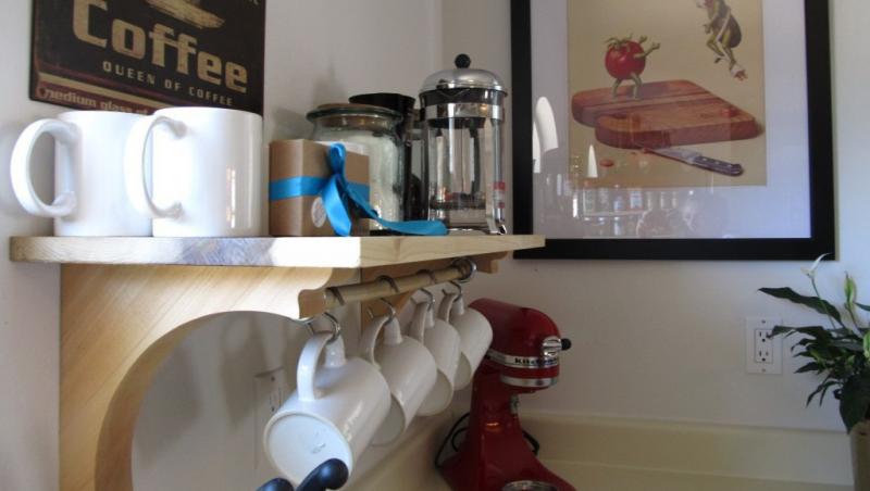 Opt idei inedite pentru organizarea bucatariei mici