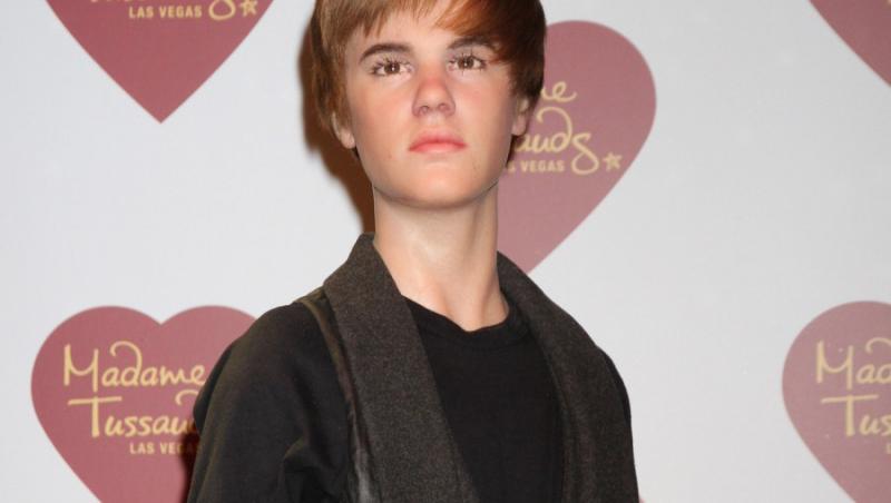 FOTO! Statuia de ceara a lui Justin Bieber, dezvelita la Las Vegas