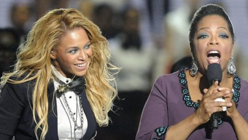 VIDEO! Nasa fetitei lui Beyonce este Oprah Winfrey‎