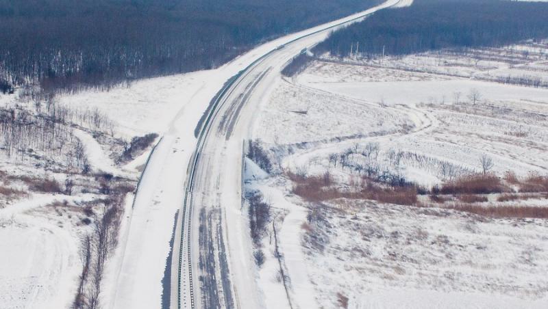 UPDATE! A 3-a zi de iarna: A2 si doua drumuri nationale, inca blocate