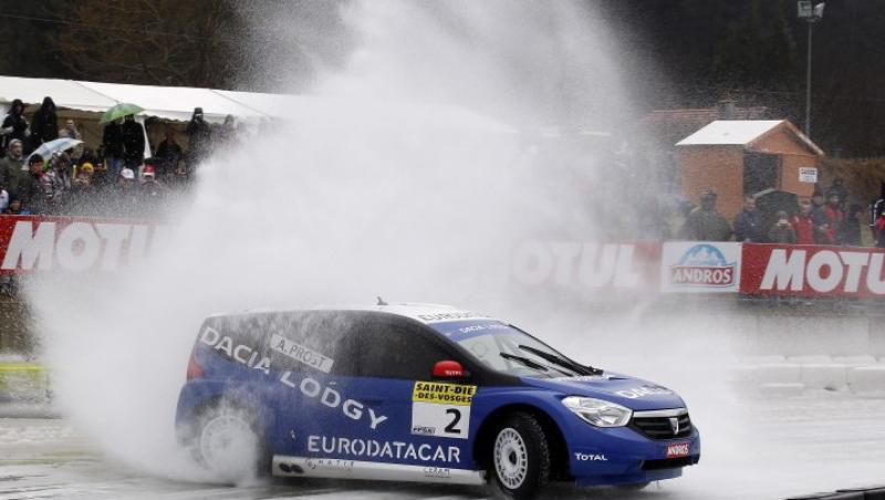 Alain Prost & Dacia Lodgy Ice au castigat 