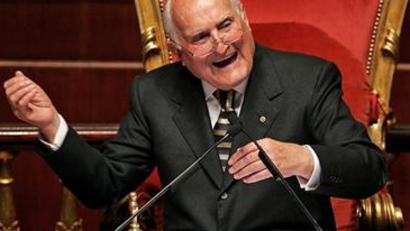Oscar Luigi Scalfaro, fostul presedinte al Italiei, a decedat