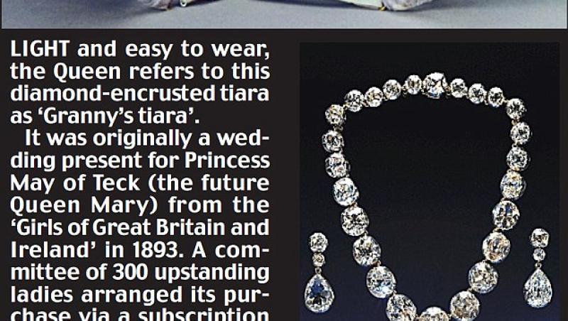 FOTO! Diamantele Reginei Elisabeta vor putea fi admirate in aceasta vara