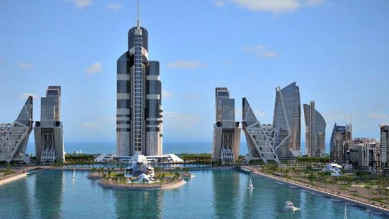 FOTO! Azerbaidjan Tower va fi cea mai inalta cladire din lume