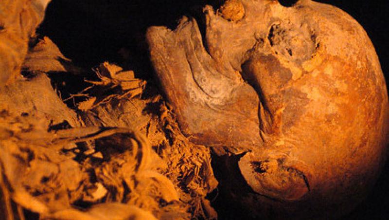A fost descoperita o mumie canceroasa!