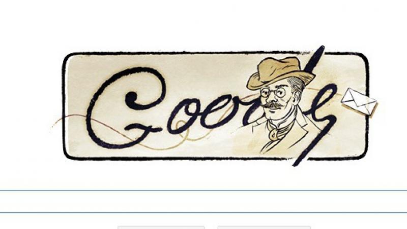 Google marcheaza 160 de ani de la nasterea I.L.Caragiale cu un logo special