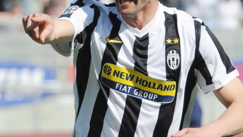 Juventus l-a imprumutat la Cesena pe atacantul Vicenzo Iaquinta