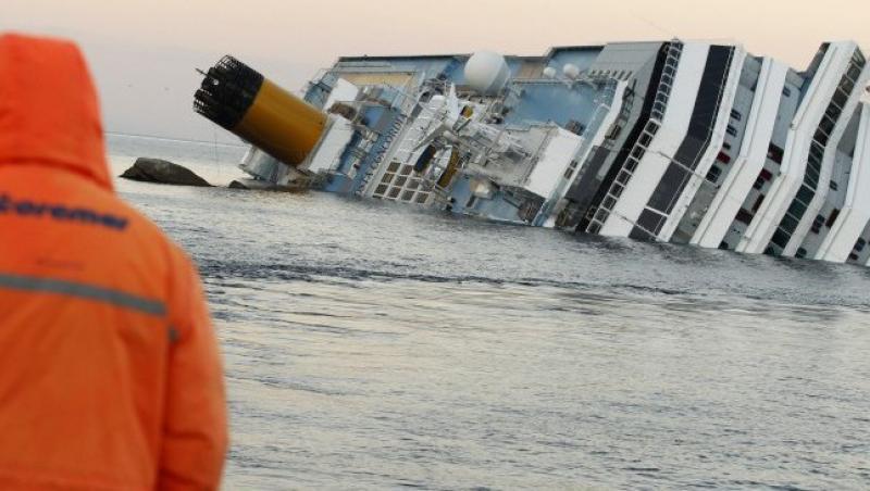 Autoritatile italiene au suspendat definitiv cautarile persoanelor disparute in urma naufragiului vasului Costa Concordia