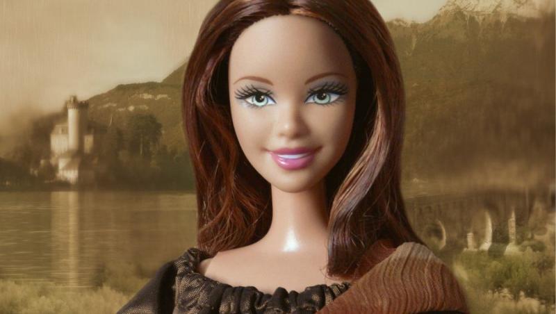 FOTO! Papusa Barbie, folosita in replicile unor opere de arta celebre