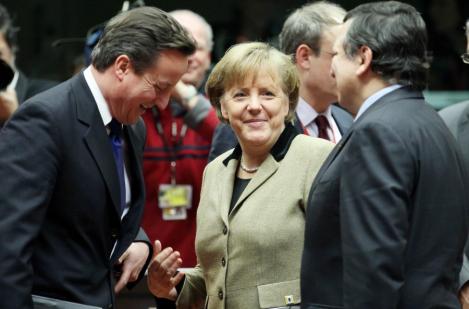 Tensiuni la summitul UE: Sarkozy a spus ca Marea Britanie "nu are industrie"'