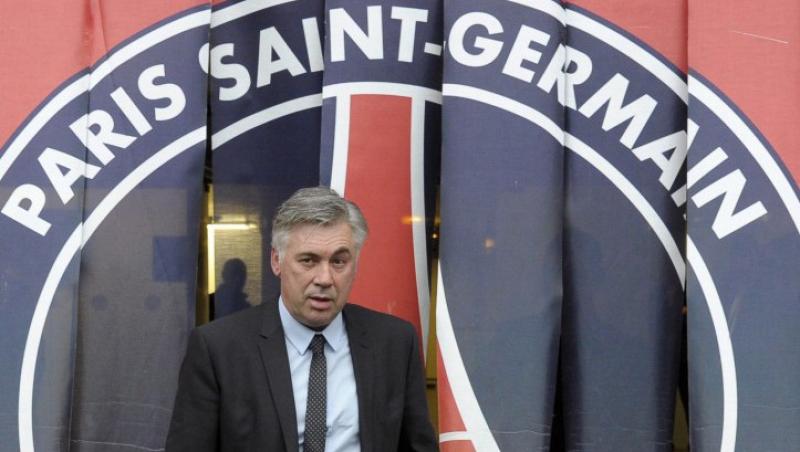 Ancelotti, debut cu infrangere la PSG